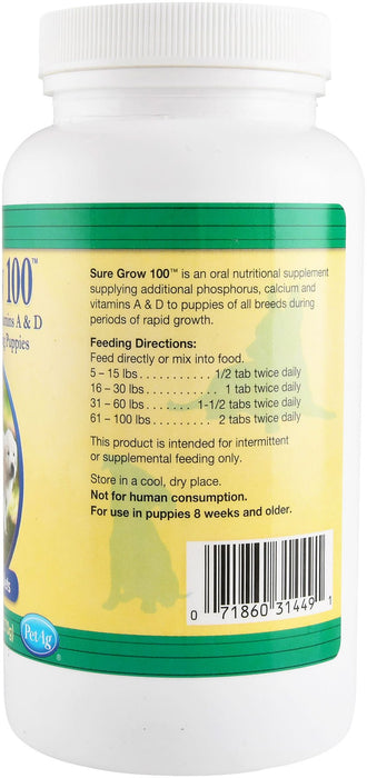 Sure Grow 100, 100 Count - Jeffers - Animal Health & Wellness > Breeding Supplies