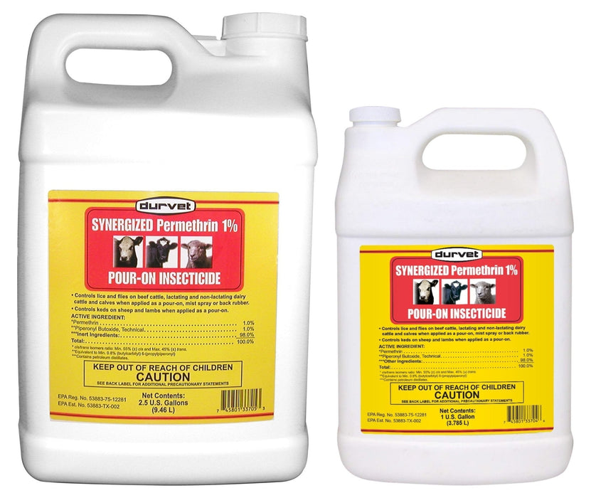 Synergized Permethrin 1%, 1 Gallon - Jeffers - Animal Health & Wellness > Fly & Insect Control