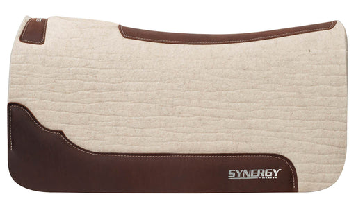 Synergy Steam Pressed 100% Merino Wool Felt Performance Saddle Pad - Jeffers - Horse Supplies > Horse Tack > Saddle Pads & Blankets