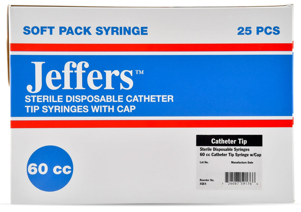 Syringe with Catheter Tip - Jeffers - Animal Health & Wellness > Medical Supplies