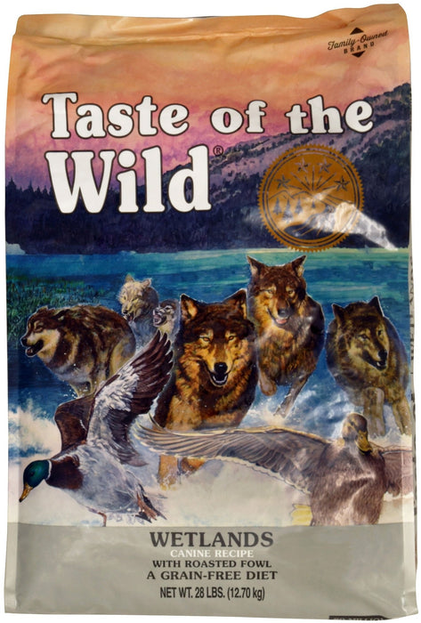 Taste of the Wild, Wetlands Grain Free Dry Dog Food, 14 lb - Jeffers - Dog Supplies > Dog Food > Dry Dog Food