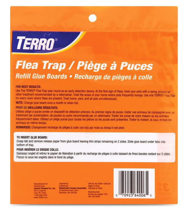 TERRO Flea Trap & Refills - Jeffers - Animal Health & Wellness > Flea & Tick Control