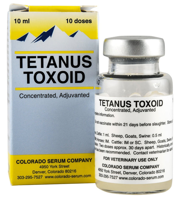 Tetanus Toxoid Concentrate - Jeffers - Animal Health & Wellness > Vaccines