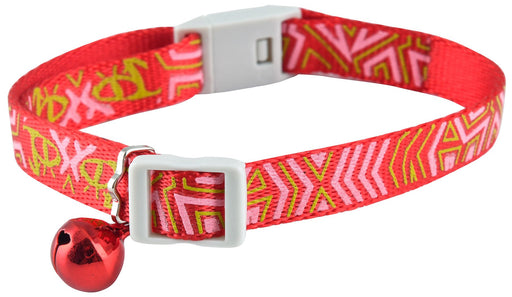 The Cat Safety Collar, Reflective Geometrical Splash - Jeffers - Cat Supplies > Cat Apparel > Cat Collars, Harnesses, & Leashes