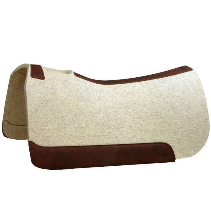 'The Rancher' 5 Star Saddle Pad, 1 - 1/8' Natural - Jeffers - Horse Supplies > Horse Tack > Saddle Pads & Blankets