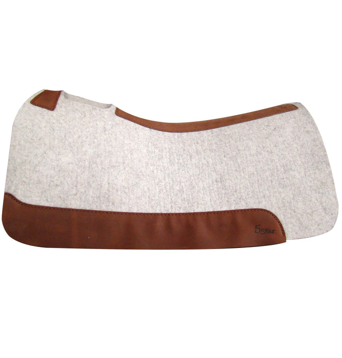 'The Roper' 5 Star Saddle Pad, 1' Natural - Jeffers - Horse Supplies > Horse Tack > Saddle Pads & Blankets