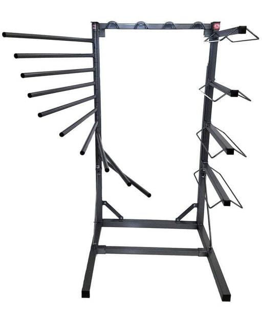 The Space Saver Steel Deluxe Tack Rack - Jeffers - Farm & Ranch Supplies > Stable Supplies