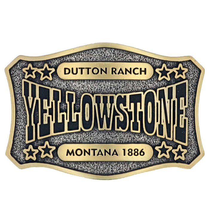 The Y Yellowstone Star Attitude Belt Buckle - Jeffers - Home Goods & Gifts > Home Goods & Gifts