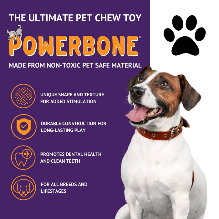 Powerbone Antler Dog Chew Toy for Power Chewers, 5.5''