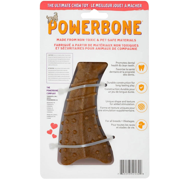 Powerbone Twist Tail Dog Chew Toy for Power Chewers 6''