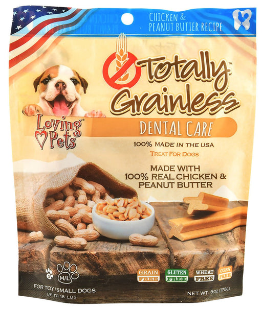 Totally Grainless Dental Care Treat, 6 oz - Jeffers - Dog Supplies > Dog Treats