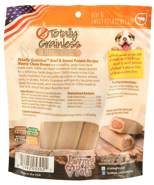 Totally Grainless Meaty Chew Bones - Jeffers - Dog Supplies > Dog Treats > Bones