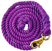 Tough1 Braided Cotton Horse Lead Rope w/ Trigger Bull Snap, 8.5' - Jeffers - Horse Supplies > Horse Tack > Horse Halters