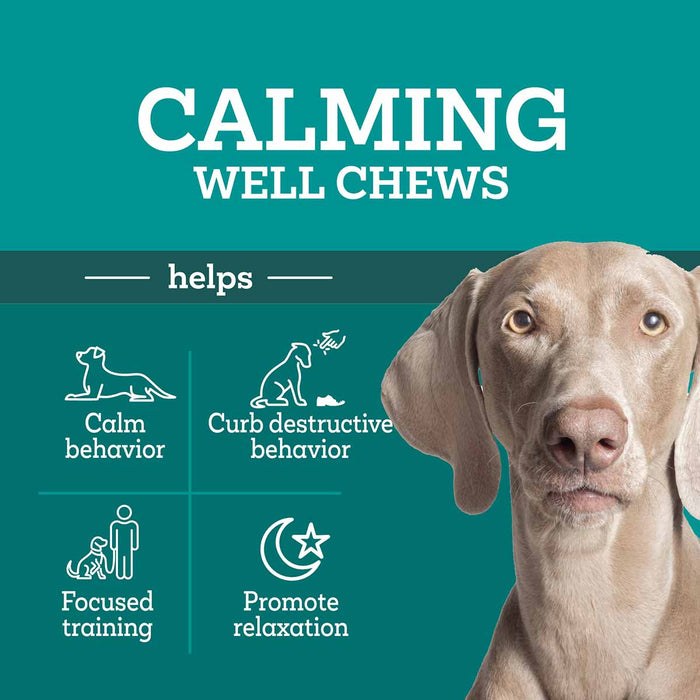 Triple Action Calming Sniffer Soft Chews for Dogs, 60 ct - Jeffers - Animal & Pet Supplies > Pet Training Aids