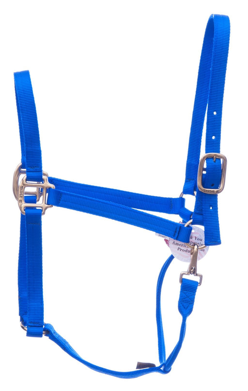 Triple E Nylon Draft Halter, Large (2000 - 2400 lb) - Jeffers - Horse Supplies > Horse Tack > Horse Halters