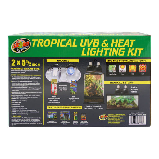 Tropical UVB and Heat Lighting Kit - Jeffers - Poultry Supplies > Poultry Supplies