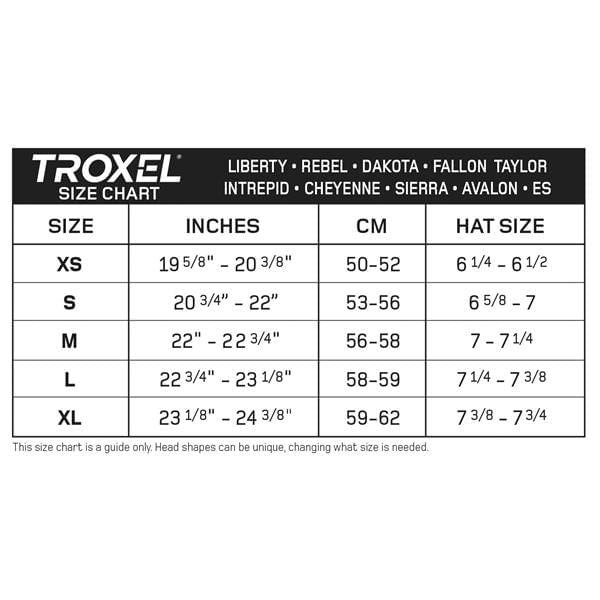 Troxel  Rebel Helmet - Arrow Medium 