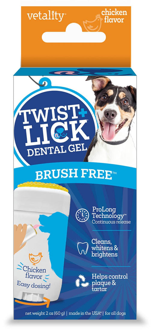 Twist & Lick Oral Gel for Dogs, Chicken - Jeffers - Animal Health & Wellness > Oral Care