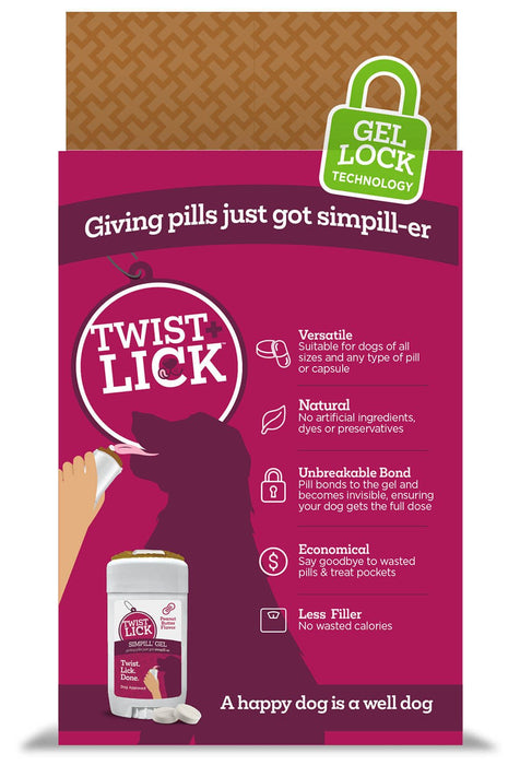 Twist & Lick SimPill, Peanut Butter Flavor - Jeffers - Animal Health & Wellness > Medical Supplies