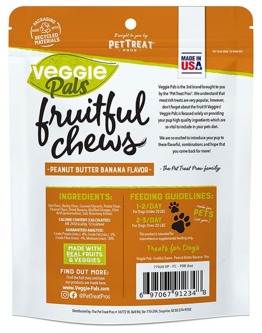 Veggie Pals, 8 oz - Jeffers - Dog Supplies > Dog Treats > Chews