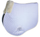 VenTECH Jump Pad w/Faux Shearling, White - Jeffers - Horse Supplies > Horse Tack > Saddle Pads & Blankets