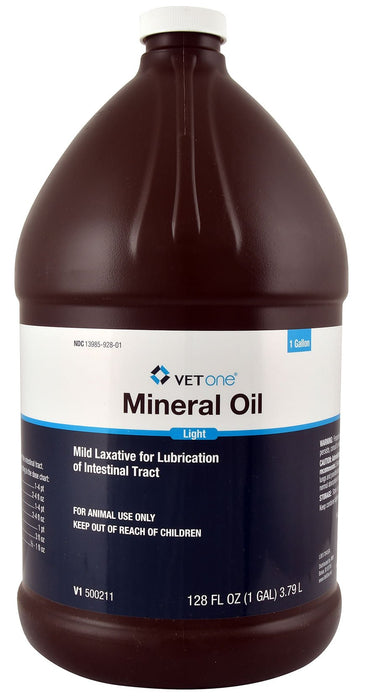 Vet Mineral Oil, gallon - Jeffers - Animal Health & Wellness > Vitamins & Supplements