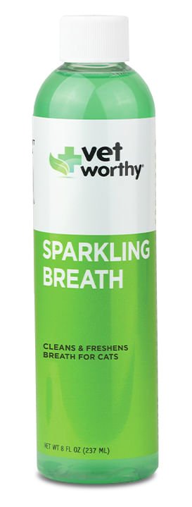 Vet Worthy Cat Sparkling Breath, 8 oz - Jeffers - Animal Health & Wellness > Oral Care