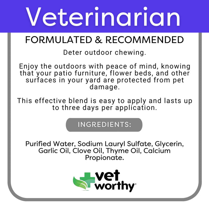 Vet Worthy Keep Off Spray, 32 oz - Jeffers - Animal & Pet Supplies > Pet Training Aids