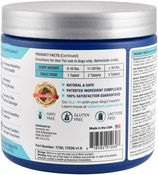 Vetericyn ALL - IN Senior Formula - Jeffers - Animal Health & Wellness > Vitamins & Supplements