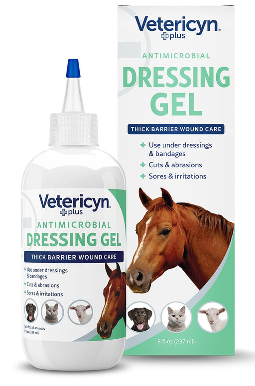 Vetericyn Plus Antimicrobial Dressing Gel, 8 oz - Jeffers - Animal Health & Wellness > Skin & Coat Care