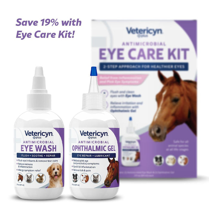 Vetericyn Plus Antimicrobial Eye Care Kit - Jeffers - Animal Health & Wellness > Eye Care