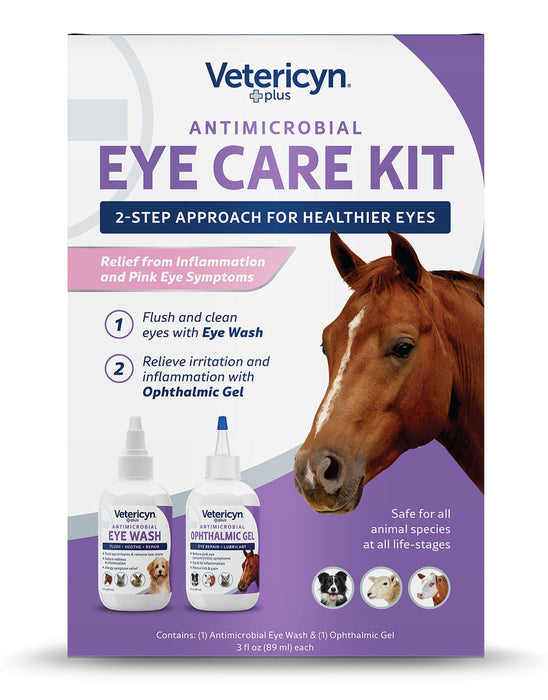 Vetericyn Plus Antimicrobial Eye Care Kit - Jeffers - Animal Health & Wellness > Eye Care