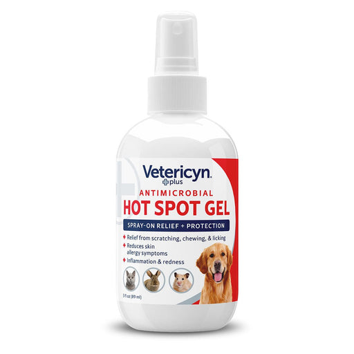 Vetericyn Plus Antimicrobial Hot Spot Gel, 3 oz - Jeffers - Animal Health & Wellness > Skin & Coat Care