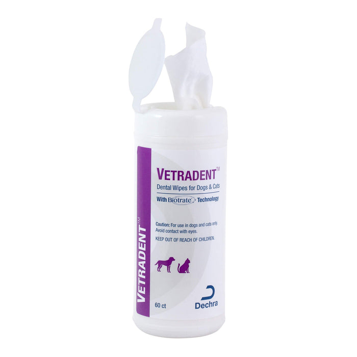 Vetradent Dental Wipes, 60 ct - Jeffers - Animal Health & Wellness > Oral Care