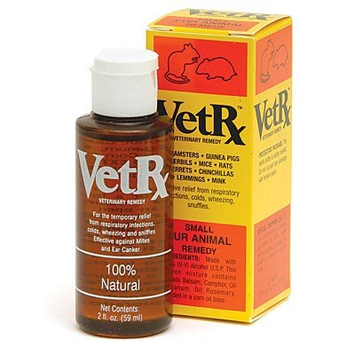 VetRx Respiratory Relief for Small (Furry) Animals, 2 oz - Jeffers - Animal Health & Wellness > Medicine