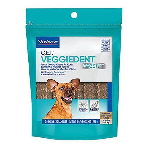 Virbac C.E.T. VeggieDent Fr3sh Dental Chews - Jeffers - Animal Health & Wellness > Oral Care