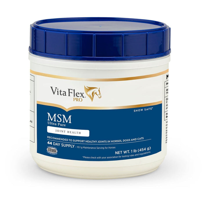 Vita Flex Pro MSM Quality Joint Supplement for Horses, Dogs and Cats - Jeffers - Animal Health & Wellness > Joint Health