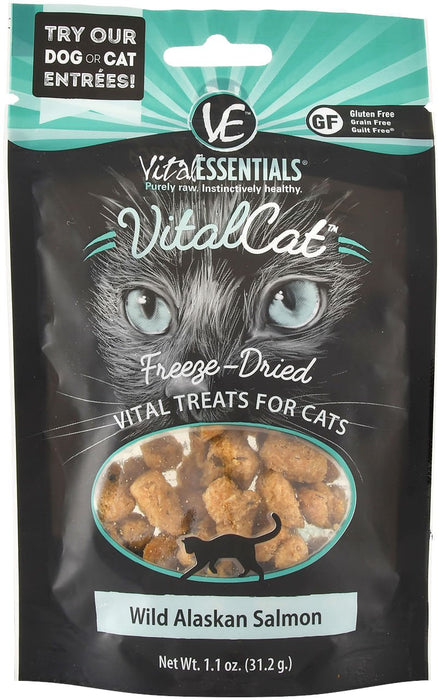 Vital Cat Freeze - Dried Wild Alaskan Salmon Cat Treats - Jeffers - Cat Supplies > Cat Treats