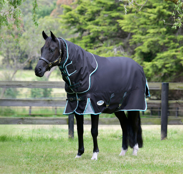 WeatherBeeta ComFITec Ultra Cozy III Detach - a - Neck Heavy Horse Blanket - Jeffers - Horse Supplies > Horse Blankets & Sheets