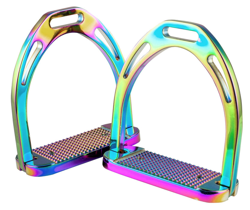 Weatherbeeta Korsteel Aluminum Stirrups, Pair - Jeffers - Horse Supplies > Horse Tack > Stirrups