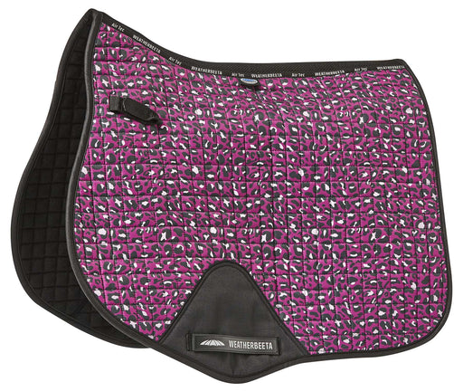 WeatherBeeta Prime Leopard All Purpose Saddle Pad - Jeffers - Horse Supplies > Horse Tack > Saddle Pads & Blankets