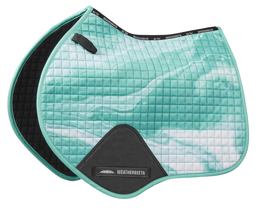 WeatherBeeta Prime Marble Jump Shaped Saddle Pad - Jeffers - Horse Supplies > Horse Tack > Saddle Pads & Blankets