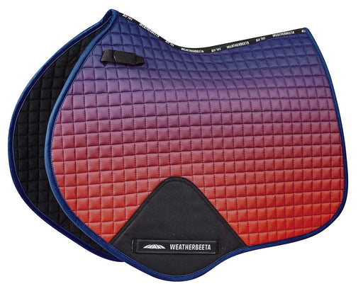 WeatherBeeta Prime Ombre Jump Shaped Saddle Pad - Jeffers - Horse Supplies > Horse Tack > Saddle Pads & Blankets