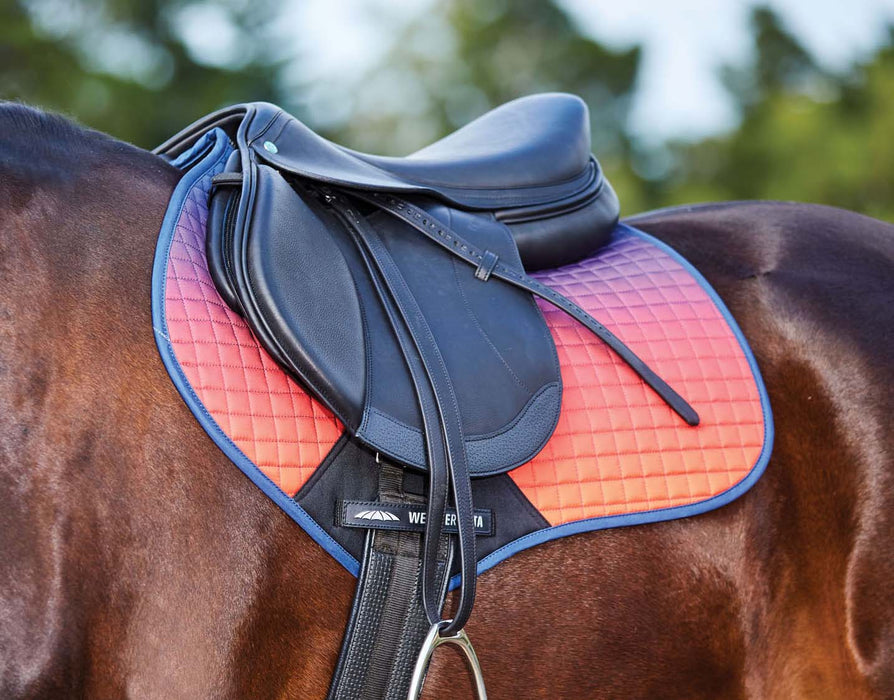 WeatherBeeta Prime Ombre Jump Shaped Saddle Pad - Jeffers - Horse Supplies > Horse Tack > Saddle Pads & Blankets