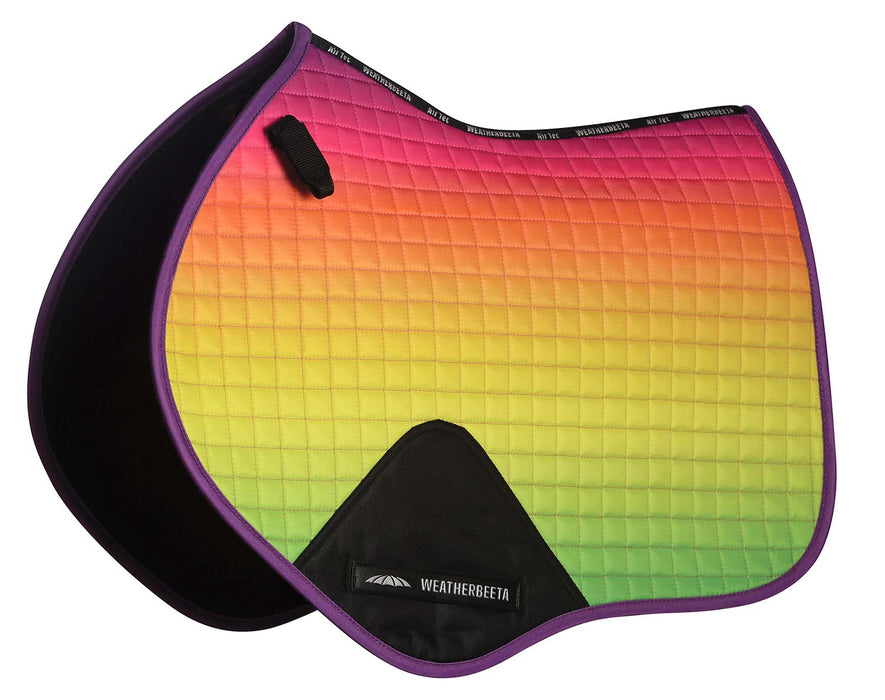 WeatherBeeta Prime Ombre Jump Shaped Saddle Pad - Jeffers - Horse Supplies > Horse Tack > Saddle Pads & Blankets