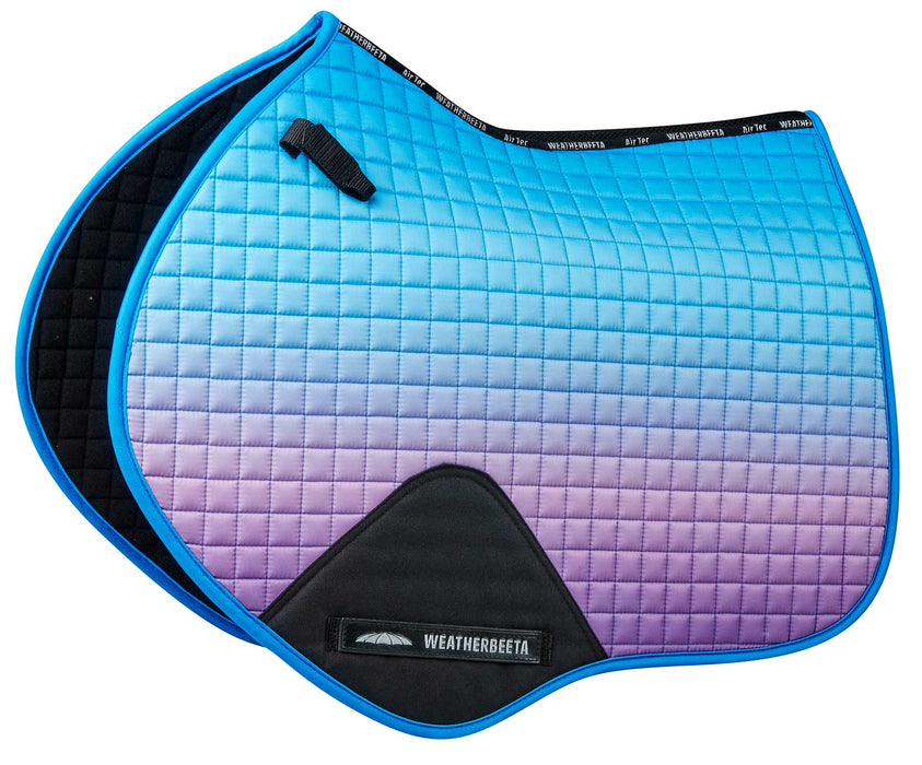 WeatherBeeta Prime Ombre Jump Shaped Saddle Pad - Jeffers - Horse Supplies > Horse Tack > Saddle Pads & Blankets