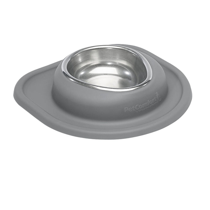 WeatherTech Single Low Pet Feeding System, Stainless Steel - Jeffers - Animal & Pet Supplies > Pet Bowls, Feeders & Waterers