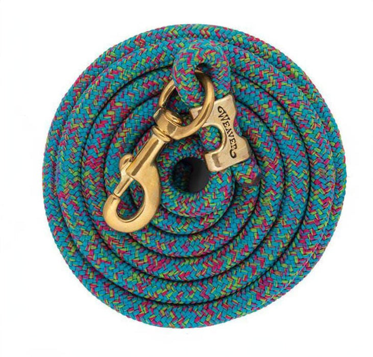 Weaver 10' Mosaic Poly Lead Rope with Bolt Snap - Jeffers - Horse Supplies > Horse Tack > Horse Leads