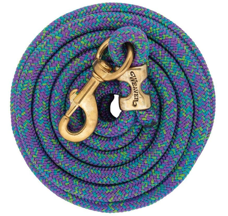 Weaver 10' Mosaic Poly Lead Rope with Bolt Snap - Jeffers - Horse Supplies > Horse Tack > Horse Leads