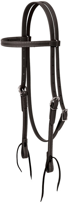 Weaver Brahma Webb Trail Gear Browband Headstall, Regular - Jeffers - Horse Supplies > Horse Tack > Bridles & Headstalls